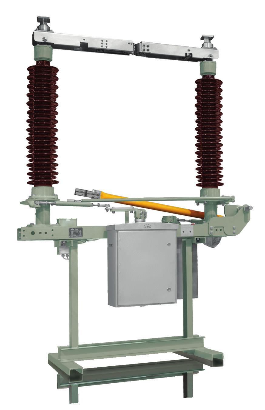 Vysoké a velmi vysoké napětí Portfolio spínačů VN a VVN zahrnuje odpojovače a uzemňovače v