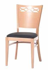 Spojování do řad Možnost fixace jednotlivých židlí do řad oceníte především při vybavování větších prostorů.