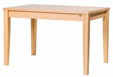 stoly V naší nabídce najdete převážně stoly, které jsou vyrobeny z masivní dřevěné konstrukce a masivního stolového plátu. U některých typů stolů si můžete vybrat i jiný materiál stolového plátu.