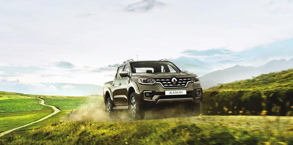 Renault ALASKAN Odvaha v génoch CENNÍK MOTORIZÁCIA Life ZEN Intens dci 160 4x4 27 990 29 290 dci 190 4x4 30 240 32 490 dci 190 4x4 AUTOMATICKÁ PREVODOVKA 31 240 33 490 ZÁRUKA RENAULT 3 ROKY / 100 000