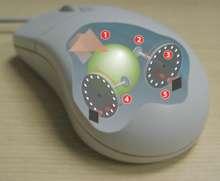 Optomechanická-mechanická myš s efektívnejším bezkontaktným riešením 2.