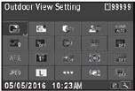 27) Když nepoužíváte hledáček, můžete exponovat snímky sledováním obrazu na monitoru funkcí Live View. (str.