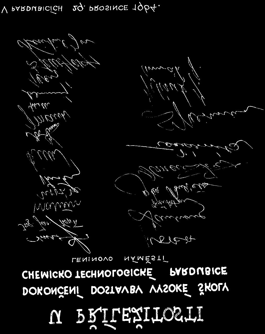 Bylo konstatováno, že Fakulta chemicko-technologická odpovídá svou úrovní evropskému standardu a její absolventi - inženýři proto mohou po dvou letech praxe v oboru získat titul Eur-Ing.