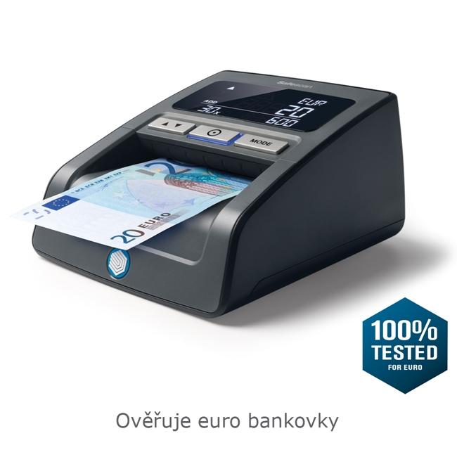 Safescan 155-S, automatický detektor (IR,MG,MT,WM,CD,SD,TD) Safescan 155-S, profesionální automatický detektor bankovek CZK, EUR, RON, PLN, HUF Profesionální