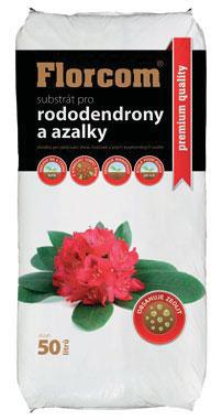 substrát PRO RODODENDRONY A AZALKY PR SK50 Speciální substrát určený k přesazování a pěstování rododendronů, azalek, vřesů, vřesovců, borůvek brusinek a dalších kyselomilných rostlin.