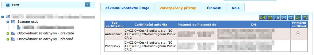 Pokud není registrován kvalifikovaný certifikát od podporované autority viz Příloha 1 je nutné si zajistit kvalifikovaný certifikát, který bude nutné využít pro přihlášení do CS OTE portálu pomocí