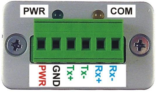 5 jumpery BIAS a IMP Propojku IMP zkratujte v případě, že je komunikační linka RS485 v zarušeném prostředí (vede souběžně se silovými vodiči, apod.).