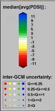 zajistí přirozenou variabilitu 1 scénář pro ČR stačí GCM: 24* modelů, 19 institucí, 17 skupin emisní scénáře: A2, A1b,