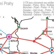 aglomerace) a na spojení Plzeň Regensburg (München), kde chybí přestavba silnice I/26.