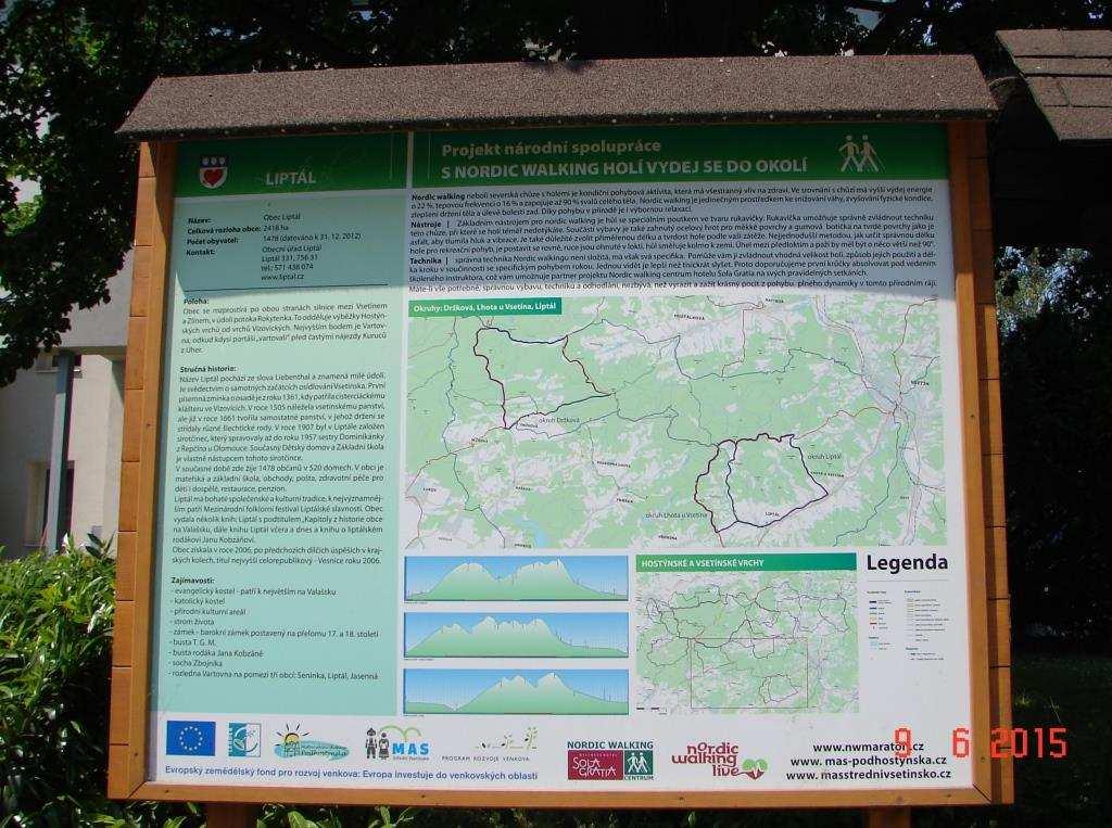 EVROPSKY VÝZNAMNÁ LOKALITA ŠTOLA SINTROVÁ Rok: vyhlášeno 1999 Parcela číslo: k.ú. Liptál GPS souřadnice: 49 17'41.580"N, 17 54'20.