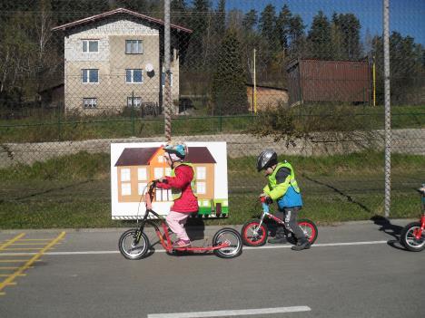 bicykli, kolobežke, odrážadle so získaním detského