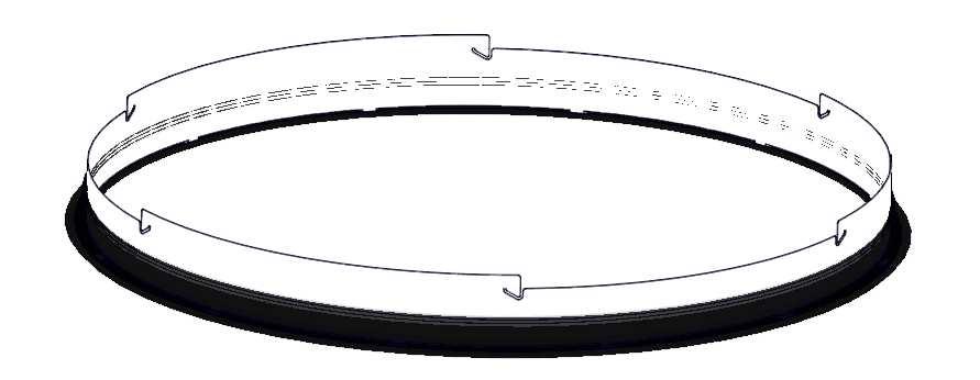 M7 DS Zákln M7 DS, vojitá kopule, vestvěné lemování 2 Šrouky n lemování 0 X 50 mm (6) 3 3 Tuusový pás (2) Spetrlight Infinity tuusy se zámky T Loks. Prolužoví tuus 60 mm s izolí ().