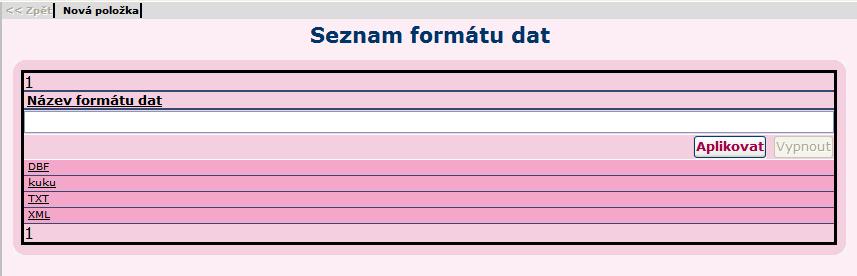 Detail legislativního předpisu Nový právní předpis se zadává ve tvaru