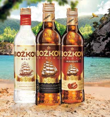 25900 339, Aperol 0,7 l 1 l = 370, 10 139, Stará myslivecká 0,5 l original vol. 38%; 1 l = 219,80 www.terno.cz CENA SE ZÁKAZNICKOU KARTOU 149, 9 Božkov 0,5 l vol.