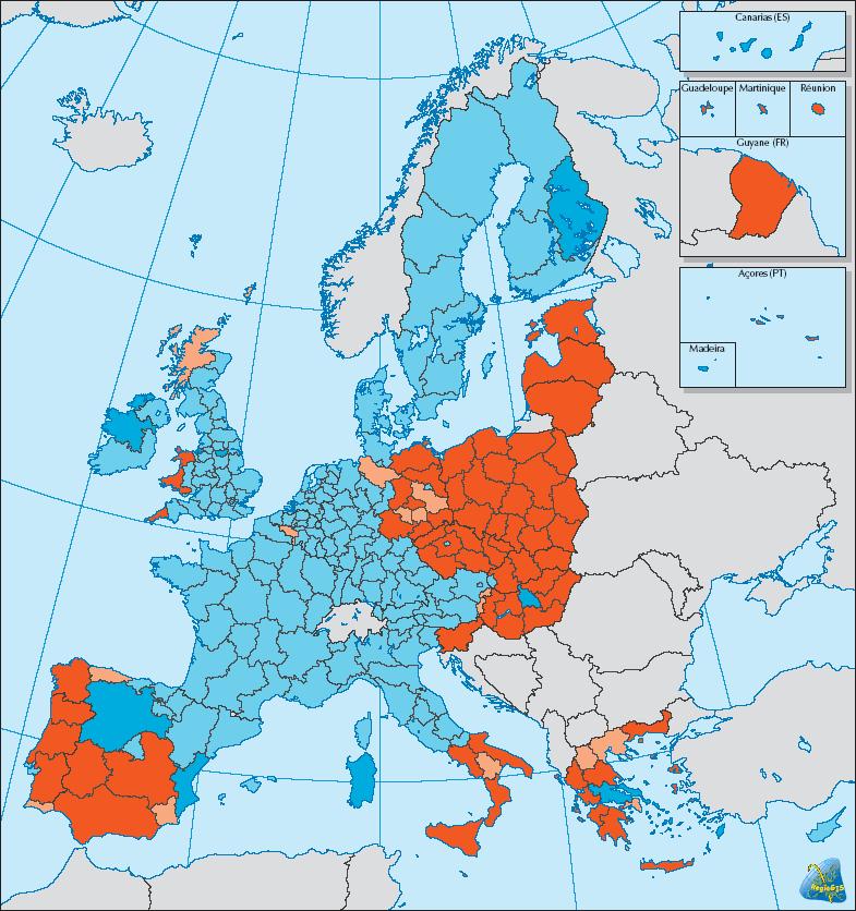 Předpokládaný vývoj regionální politiky EU 2007-2013 Cíl Podpora strategické orientace EU (Lisabonská strategie) a pomoc nejméně rozvinutým regionům