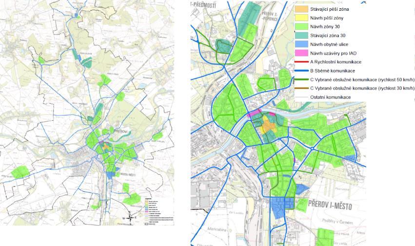 ZÁSOBNÍK PROJEKTŮ MÍSTO PRO ŽIVOT Opatření C3 Zóna udržitelné dopravy C3.1 Zóna udržitelné dopravy na ulicích Svisle, most Míru, Tyršův most a Spálenec.