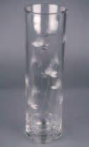 92 Váza skleněná váza jetel v.