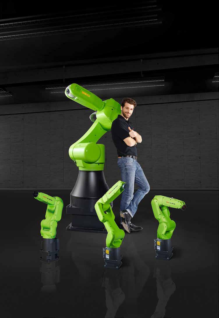 THE FACTORY AUTOMATION COMPANY CR series Výkonné spolupracující roboty pro širokou