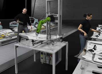 Tím, že roboty odstraní potřebu další pracovní stanice, mohou také provádět kontrolu kvality jako součást procesu manipulace.