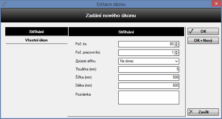 TPV calculatin 6.2.1 Uživatelská příručka t B : čas dávkvý t D /kus: čas na jeden kus v dávce tj.: t AC + (t B /pč. ks) t D : dávkvý čas celkem tj.: (t AC * pč.