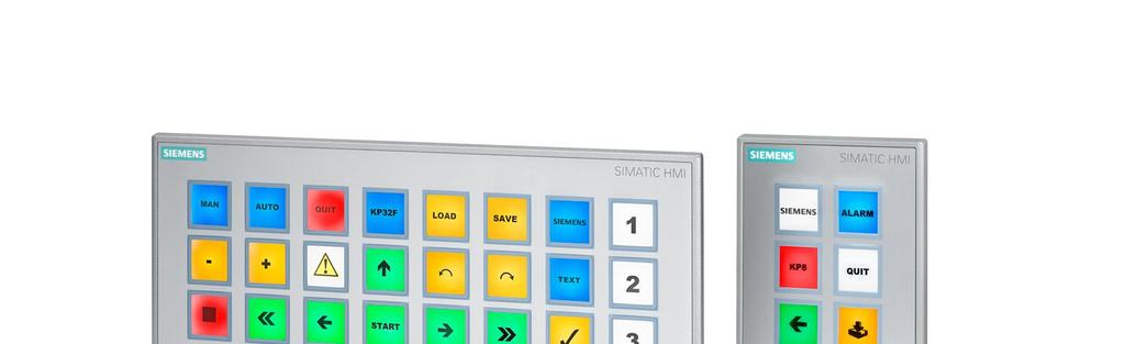 SIMATIC HMI v platformě TIA Portal Key Panels