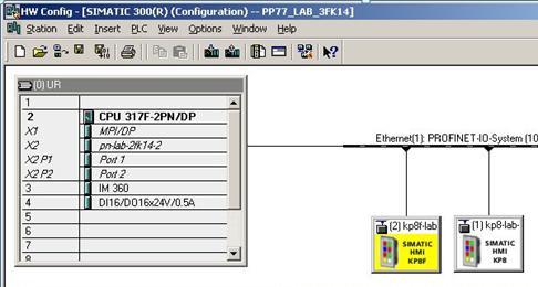 SIMATIC HMI v platformě TIA Portal Key Panels - Tlačítkové panely KP8 PN and KP8F PN Projektování v PLC Input area (z panelu) Output area (do panelu) Připraveno 6 FC pro nastavení barvy tlačítka a