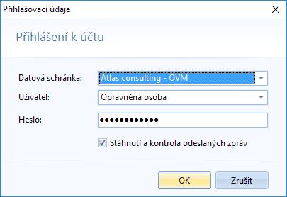 Odebrání složky Vyberte složku, kterou chcete odebrat, a pod stromovým seznamem klikněte na tlačítko Odebrat. Pokud složka obsahuje datové zprávy, budou tyto zprávy přesunuty do složky Koš.