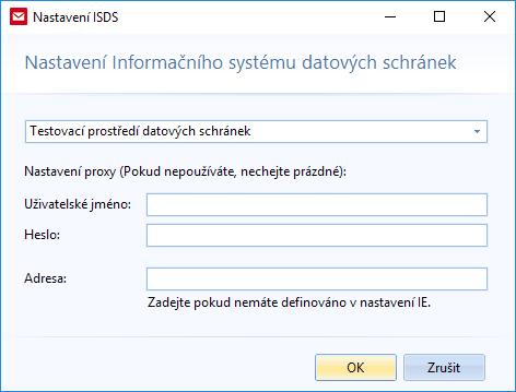 1.3 Nastavení prostředí Datových schránek Pro komunikaci s datovou schránkou je potřeba mít povoleno spojení se serverem na adrese https://ws1.mojedatovaschranka.cz/ds/dz.