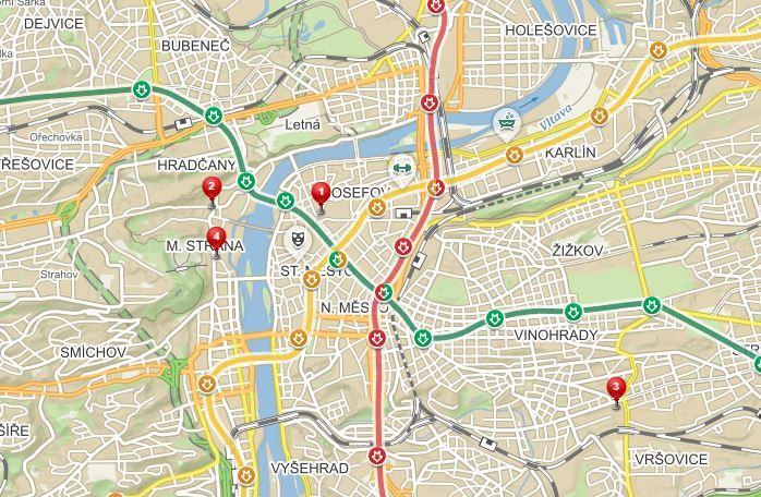 Mapa pódií v Praze Malostranské nám. Staroměstské nám. Tyršův dům Obchodní centrum Eden Harmonogram pódiových vystoupení 1. července 2018 18:00 20:00 Tyršův dům 2.