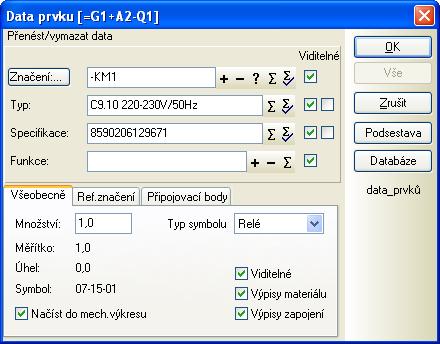 V prostředním okně dialogu se zobrazí seznam zapsaných přístrojů (v demoverzi programu to je vždy pouze několik přístrojů).