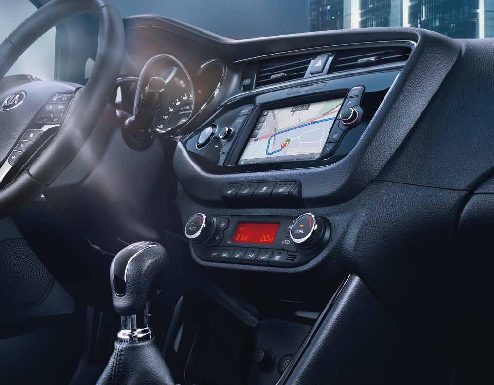 Nová Kia cee d nabízí širokou řadu inteligentních technologií, které byste ve voze této třídy běžně neočekávali.
