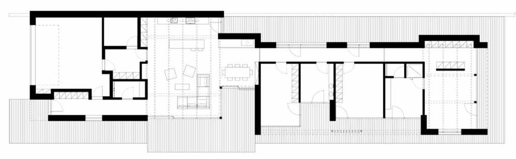 Technické parametry Typ domu: nízkoenergetický Základy: betonová deska Zastavěná plocha: 462,5 m 2 vč.