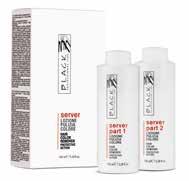 Krémová konzistence tohoto výrobku zaručuje snazší použití, zabraňuje problémům se stékáním a je k vlasům šetrnější.