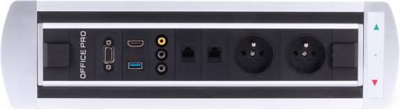 USB zásuvka video stereo audio datová zásuvka datová