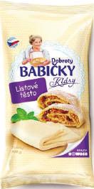 = 10,62 Kč) Listové těsto
