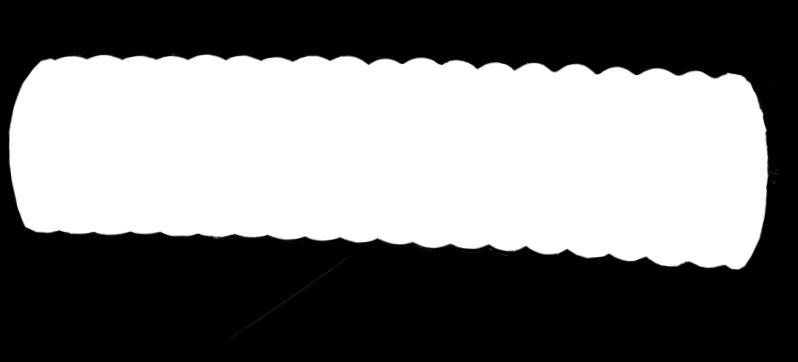 paraguma,, hladká Vnìjší pláš : Pryž EPDM -, vrapovaný s textilním otlaèkem Použití: Pneumatické nebo hydraulické sání nebo výtlak abrazivních materiálù o vysoké teplotì.