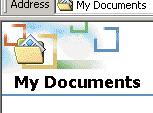 1 Krok 4: Prohlížení snímků na počítači Tato část popisuje postup prohlížení snímků zkopírovaných do složky My Documents. 1 Klepněte na tlačítko [Start] t [My Documents].