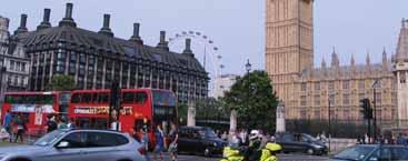 Ubytování v rodinách v Londýně. 3. den: 3 lekce anglického jazyka prohlídka Londýna: Buckingham Palace, Westminster Abbey, House of Parliament, Big Ben, Trafalgar Square, Piccadilly Circus.