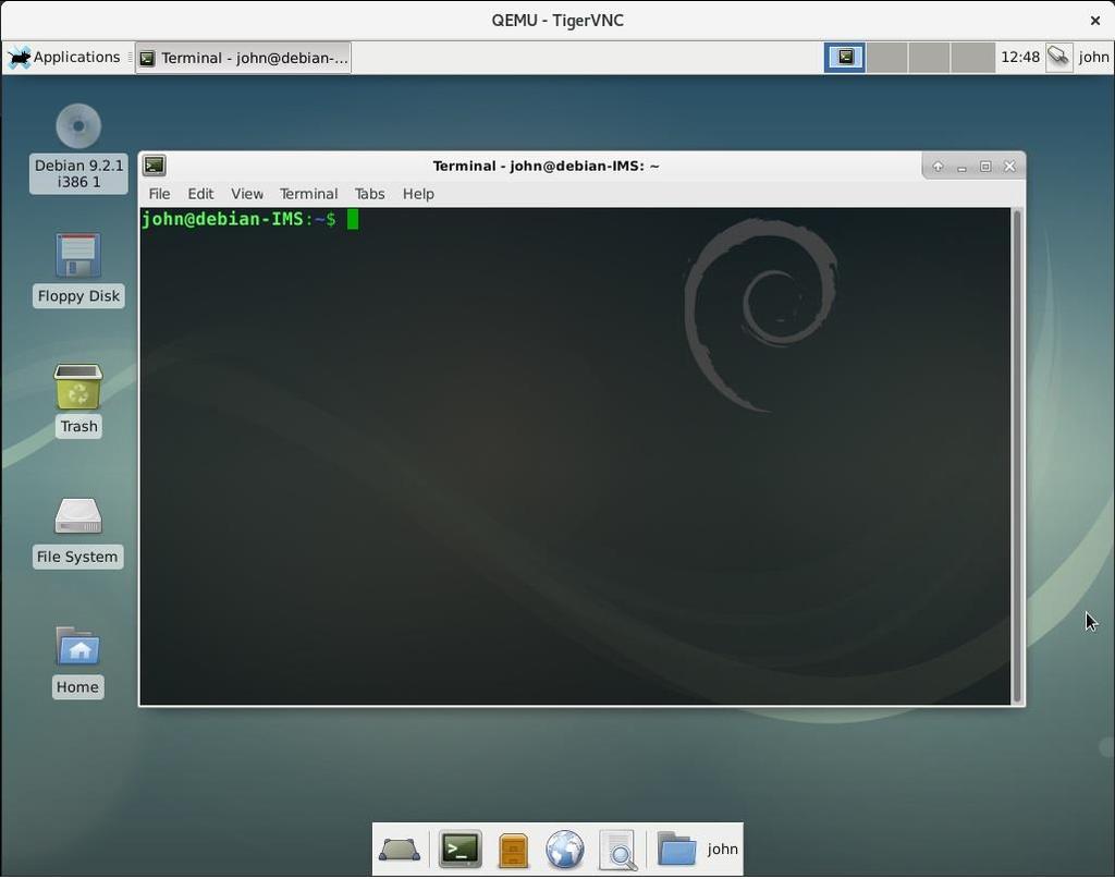 4.4.4 Instalace virtuálu pro Kamailio. Jako operační systém, na kterém bude nainstalován Kamailio námi byl zvolen Debian s jako jeden z distributivů, které se nejvíc používají jako v serverech.