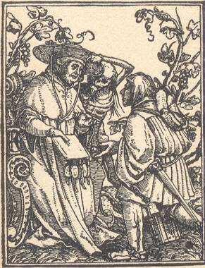 10. Hans Holbein mladší: Cyklus tance smrti
