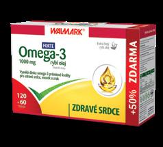 OMEGA - 3 FORTE 120 + 60 tobolek ZDARMA Vysoká dávka omega 3 prémiové kvality pro zdravé srdce, mozek a zrak. Navíc 50% ZDARMA! 249 Kč 302 Kč URINAL AKUT 10 tablet Akutní péče.