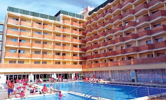 ŠPANĚLSKO - POBYTY U MOŘE Klubový hotel B U F E T Další širokou nabídku hotelů a apartmánů najdete na www.idealtour.cz Lloret de Mar - hotel H-TOP ROYAL BEACH J A C U Z Z I do 1. 3.19 *1.