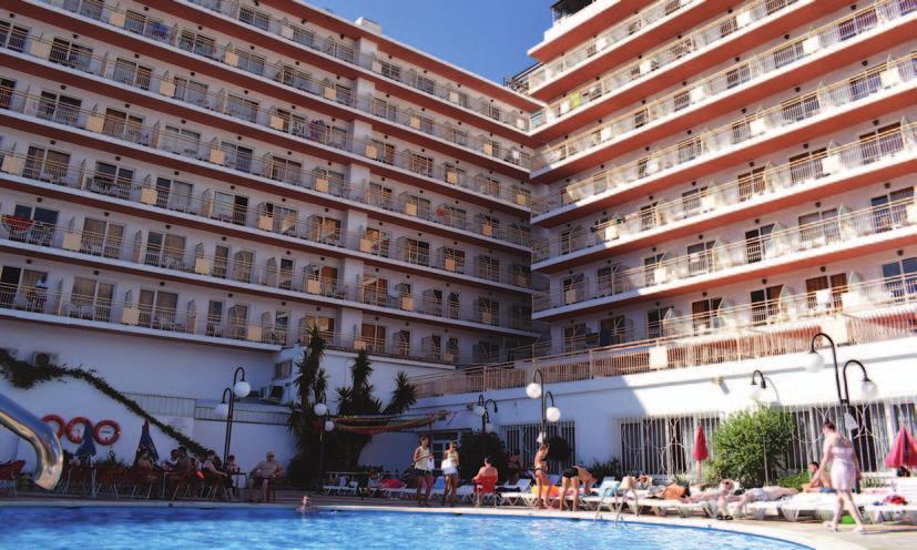 ŠPANĚLSKO - POBYTY U MOŘE Další širokou nabídku hotelů a apartmánů najdete na www.idealtour.cz Klubový hotel Calella - hotel H-TOP OLYMPIC B U F E T T O P ALL INCLUSIVE ALL INCLUSIVE 1.