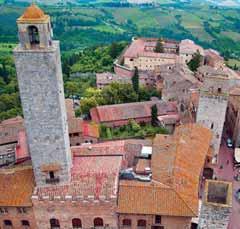 ITÁLIE GURMÁNSKÉ TOSKÁNSKO A CHIANTI SAN GIMIGNANO RADDA IN CHIANTI CASTELLINA IN CHIANTI MONTERIGGIONI SIENA S AN Další širokou nabídku poznávacích zájezdů do Itálie najdete na www.idealtour.