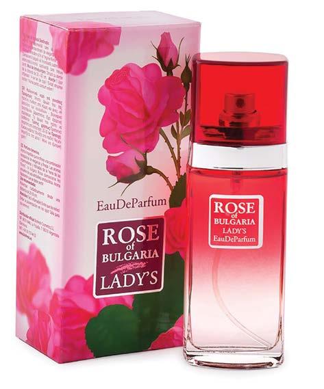 P A R F É M Y Dámský Eau de Parfum Rose of Bulgaria lady s Unikátní vůně, která nabízí vynikající kombinaci elegance a jemnosti.