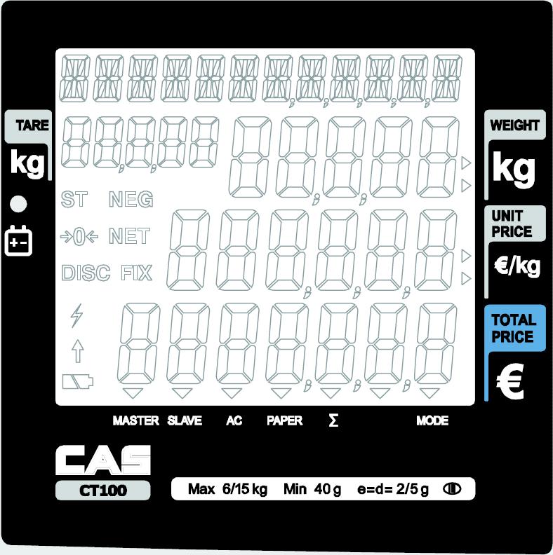 CAS CT100 Strana 8 3.2.