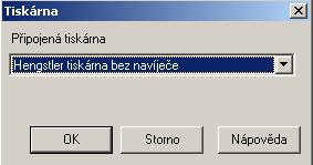 Připojení interní tiskárny k IQ8Control C/M s čelním ovládacím panelem (výr. č. 7868xx) Obr. : Připojení interní tiskárny ) plochý kabel o délce 50 cm (výr. č. 750756), popř.