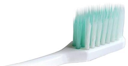 Extra tenká vlákna odstraňují zubní plak v