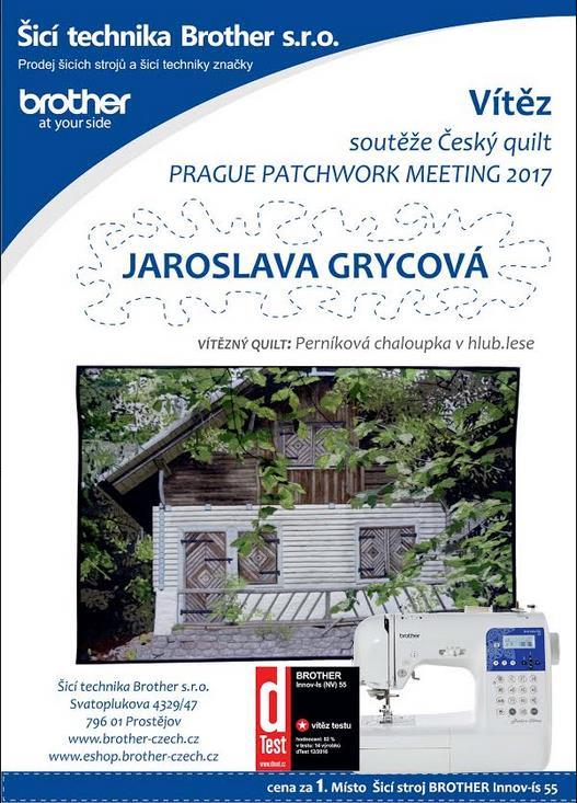 PPM NEWSLETTER KVĚTEN 2017 6 PRAGUE PATCHWORK MEETING NEWSLETTER Prague Patchwork Meeting s.r.o., 2017 www.praguepatchworkmeeting.com info@praguepatchworkmeeting.