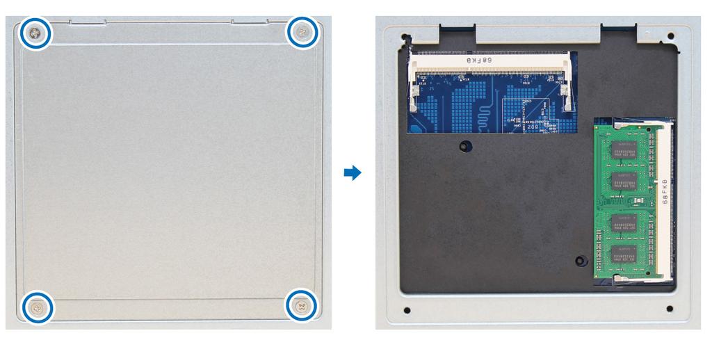 Přidání modulu paměti RAM do stanice DiskStation Volitelný modul paměti DDR3 RAM od společnosti Synology je určen k rozšíření paměti zařízení DiskStation.